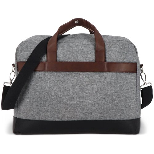 Laptoptas Brixton grijs / zwart