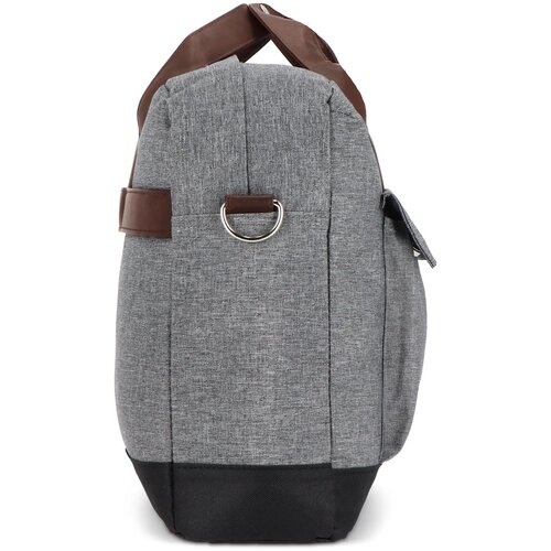 Laptoptas Brixton grijs / zwart