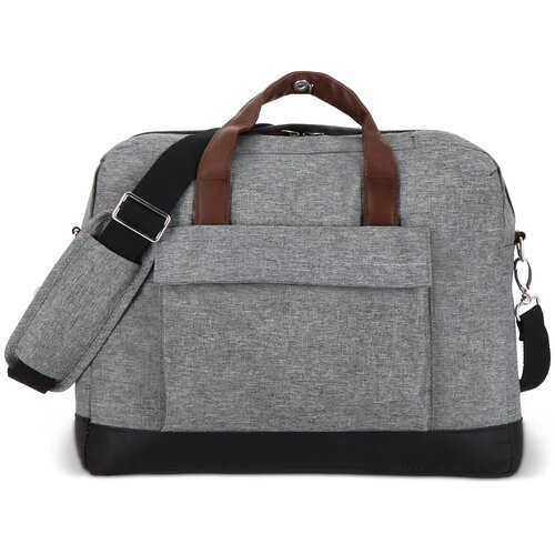 Laptoptas Brixton grijs / zwart