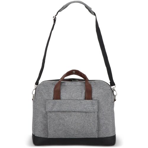 Laptoptas Brixton grijs / zwart