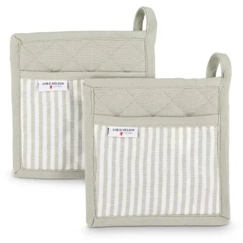Lord Nelson Victory ovenwanten set 2 stuks lichtgroen / wit