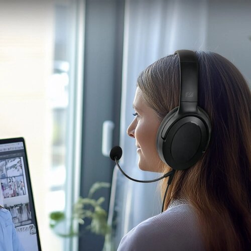 M-212 CH | Muse bedrade Koptelefoon met microfoon zwart
