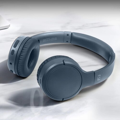M-272 | Muse Bluetooth Headphones donkerblauw