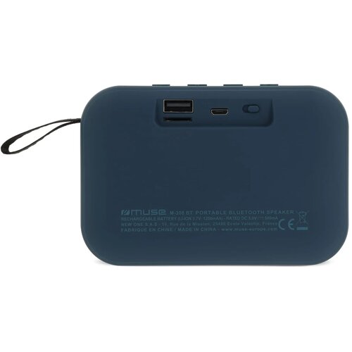 M-307 | Muse 5W Bluetooth Speaker blauw