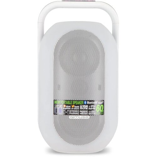 ML-625| Muse Ambient Light Bluetooth Speaker IPX4 wit