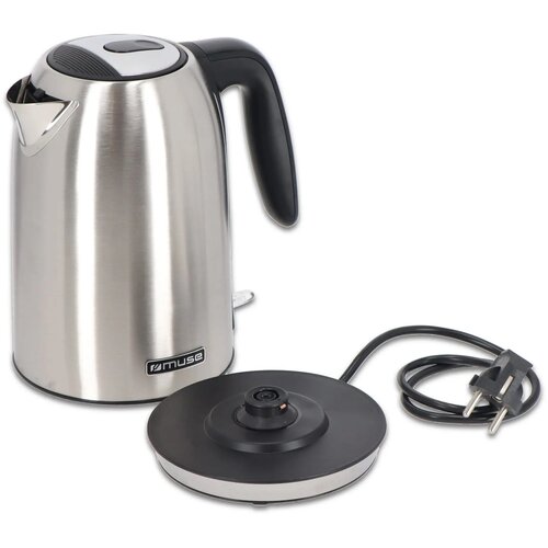 MS-015|Muse Waterkoker Roestvrij Staal zilver