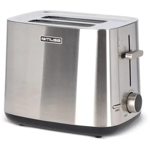 MS-115|Muse Toaster Roestvrij Staal zilver