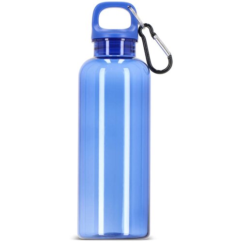 Noa waterfles R-PET 500 ml Transparant transparant / blauw