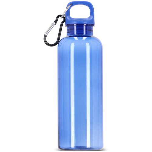 Noa waterfles R-PET 500 ml Transparant transparant / blauw