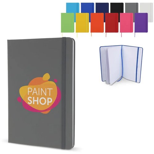 Notitieboek A5 PU met puntraster pagina's