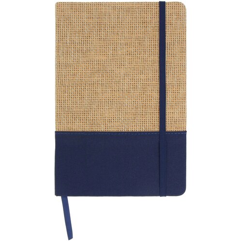 Notitieboek jute R-PET donkerblauw
