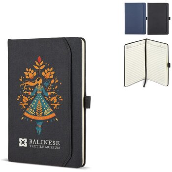 Notitieboek met vak Ashira A5 donkerblauw