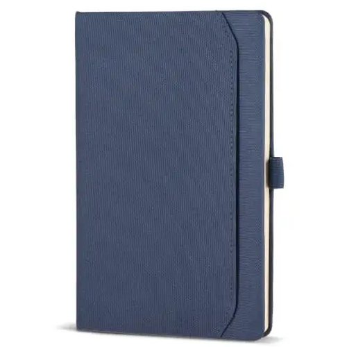 Notitieboek met vak Ashira A5 donkerblauw