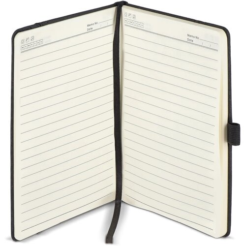 Notitieboek met vak Ashira A5 zwart