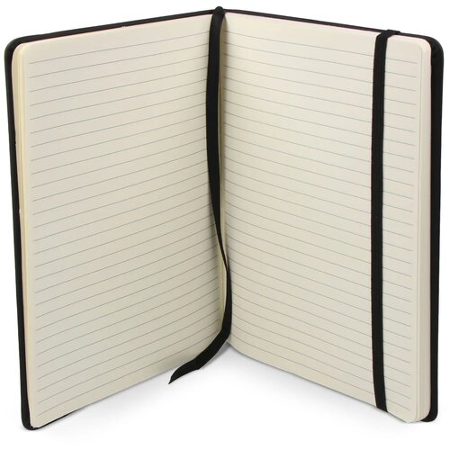 Notitieboek R-PET/PU A5 zwart