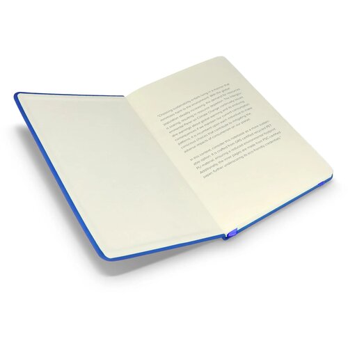 Notitieboek R-PET/PU A5 blauw