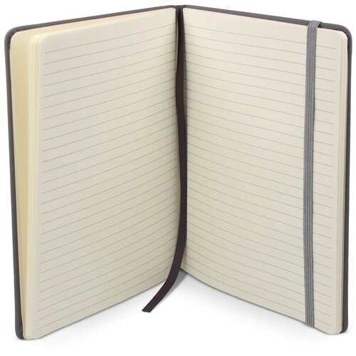Notitieboek R-PET/PU A5 grijs