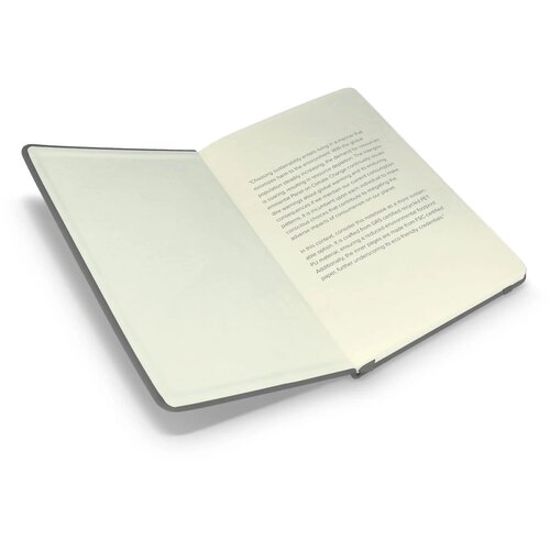 Notitieboek R-PET/PU A5 grijs