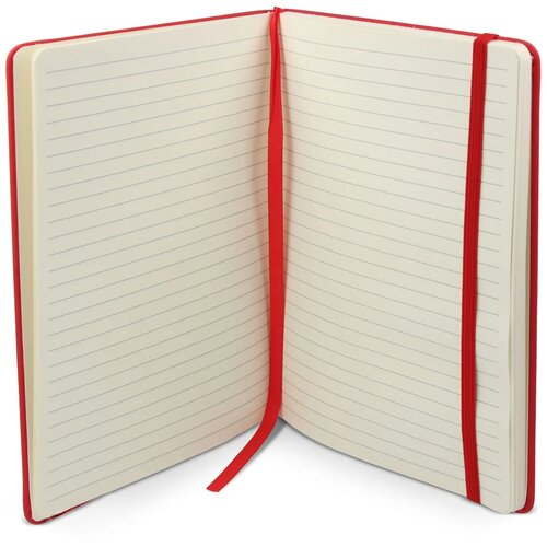 Notitieboek R-PET/PU A5 rood