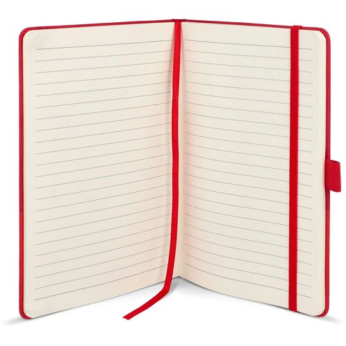 Notitieboek Thermo-leder A5 rood