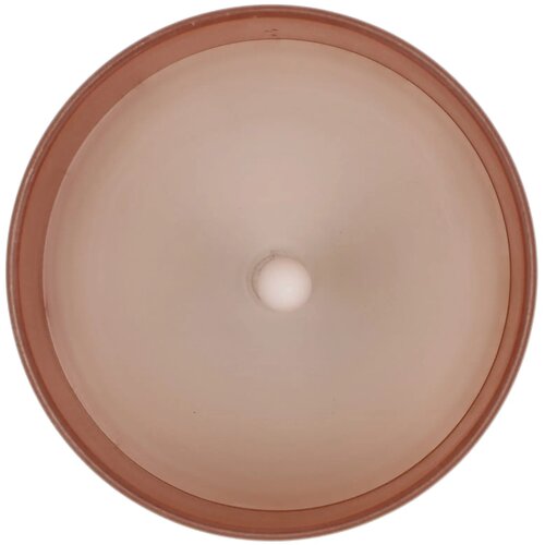 Nyelle oplaadbare LED Wax kaars in glas bruin
