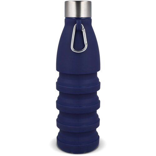 Opvouwbare Waterfles 550ml donkerblauw