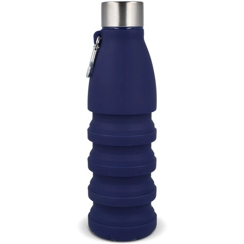 Opvouwbare Waterfles 550ml donkerblauw