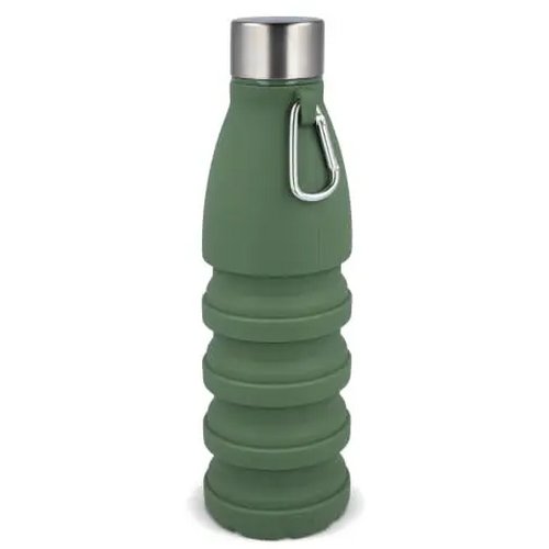 Opvouwbare Waterfles 550ml olijfgroen