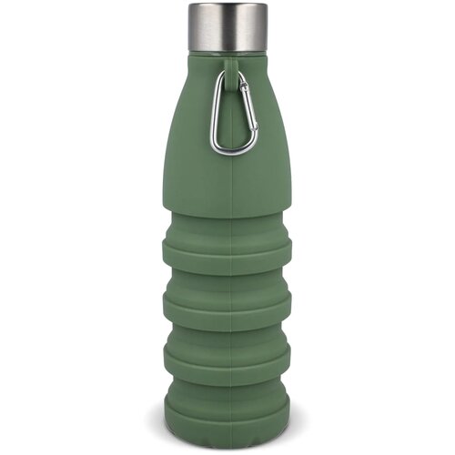 Opvouwbare Waterfles 550ml olijfgroen