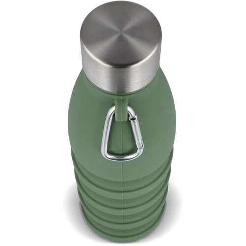 Opvouwbare Waterfles 550ml olijfgroen