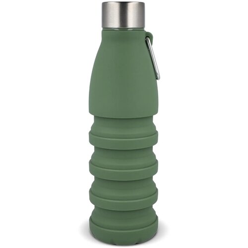 Opvouwbare Waterfles 550ml olijfgroen