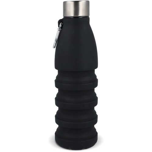 Opvouwbare Waterfles 550ml zwart