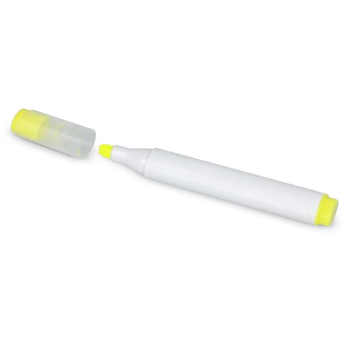 Ovale tekstmarker geel