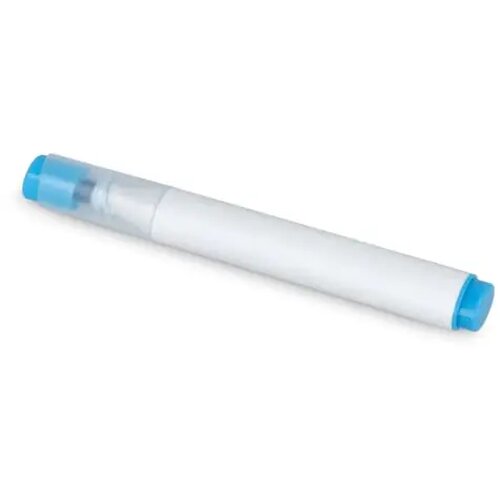 Ovale tekstmarker blauw