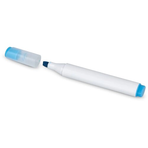 Ovale tekstmarker blauw