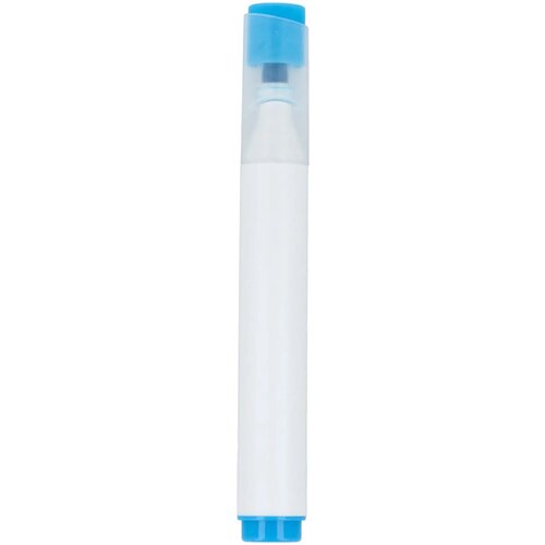 Ovale tekstmarker blauw