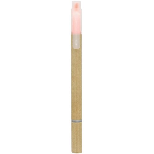 Papieren tekstmarker balpen oranje