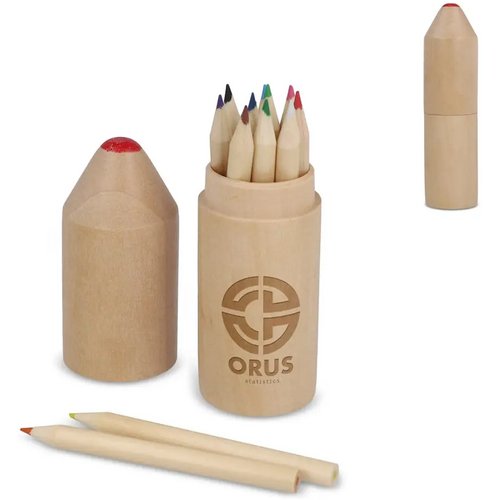 Premium houten kleurpotlodenset