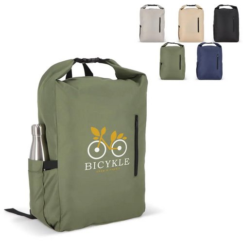 R-PET 600D Rolltop gesp rugzak 20L
