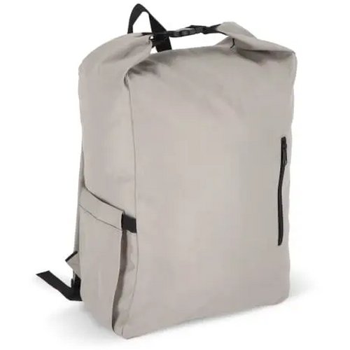 R-PET 600D Rolltop gesp rugzak 20L grijs