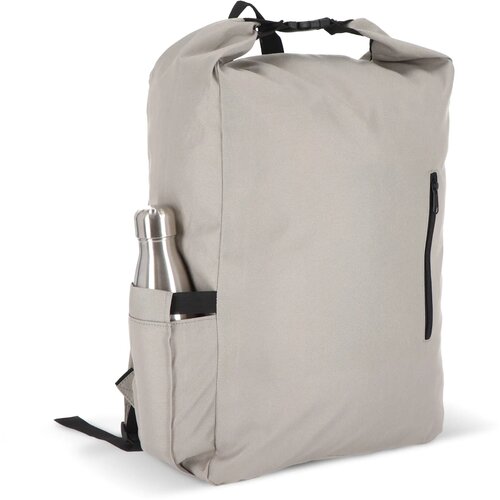 R-PET 600D Rolltop gesp rugzak 20L grijs