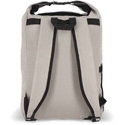 R-PET 600D Rolltop gesp rugzak 20L grijs