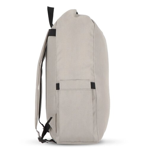 R-PET 600D Rolltop gesp rugzak 20L grijs