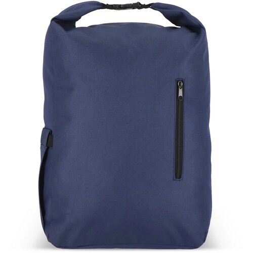 R-PET 600D Rolltop gesp rugzak 20L donkerblauw