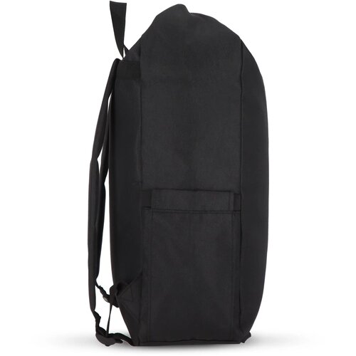 R-PET 600D Rolltop gesp rugzak 20L zwart