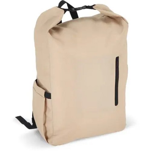 R-PET 600D Rolltop gesp rugzak 20L ecru