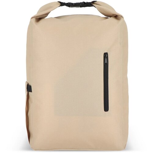R-PET 600D Rolltop gesp rugzak 20L ecru