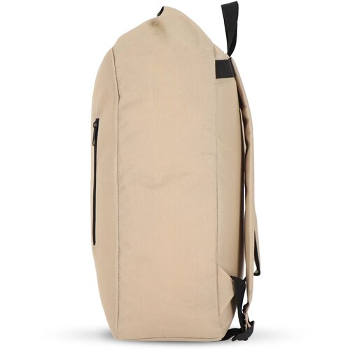 R-PET 600D Rolltop gesp rugzak 20L ecru