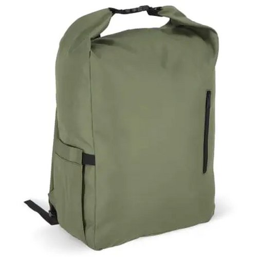 R-PET 600D Rolltop gesp rugzak 20L olijfgroen
