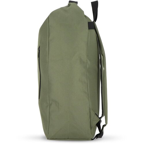 R-PET 600D Rolltop gesp rugzak 20L olijfgroen